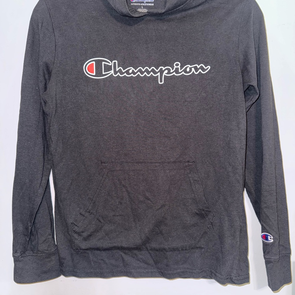 Champion Gray Hoodie